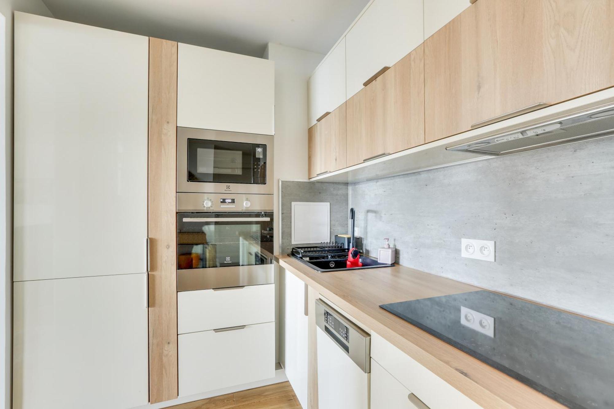 Paris Luxury Apartment 75M2 With Eiffel Tower View, 1 Min Metro, Parking Exterior foto